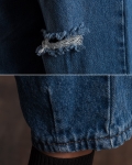 Addicted Jeans With a Belt, Blue Color