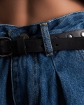 Addicted Jeans With a Belt, Blue Color