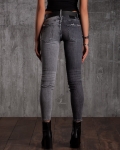 Twin Two-Tone Jeans, Grey Color