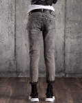 Chance Graphic Jeans, Grey Color