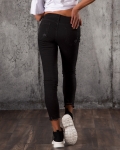 Maximalist Distressed Jeans, Black Color