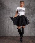Moon Ballerina Skirt, Black Color
