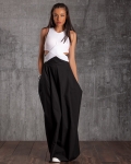 Elegance Maxi Skirt, Black Color