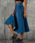 Cassiopeia Denim Skirt, Blue Color