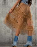 Cairo Skirt, Beige Color
