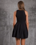 Exotica Lace-Up Dress, Black Color