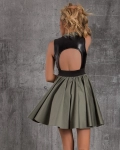 Valencia Dress With Back Cutout, Green Color