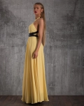 Torino Maxi dress, Yellow Color