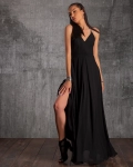 Attitude Maxi Dress, Black Color