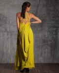 Lilly Maxi Dress, Yellow Color