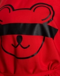 Pooh Bear Dress, Red Color