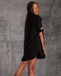 Kiwi T-Shirt Dress, Black Color