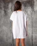 Sunshine Coast T-Shirt Dress, White Color
