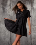 Dollface Dress, Black Color