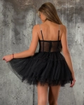 Tresor Dress, Black Color