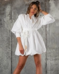 Cassia Dress, White Color