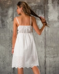 Coco Vanilla Dress, White Color