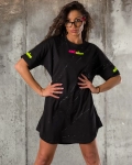 Neon Privé Dress, Black Color