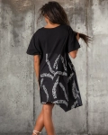 Writing On The Wall Dress, Black Color