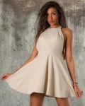 Altea Dress, Beige Color