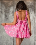 Bouquet Mini Dress, Pink Color