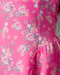 Bouquet Mini Dress, Pink Color