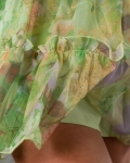 Garden Of Time Dress, Green Color