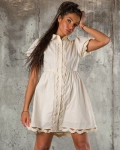 Brittany Dress, White Color