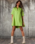 I'm Always Here Dress, Green Color