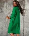 Lifestyle Hoodie Dress, Green Color